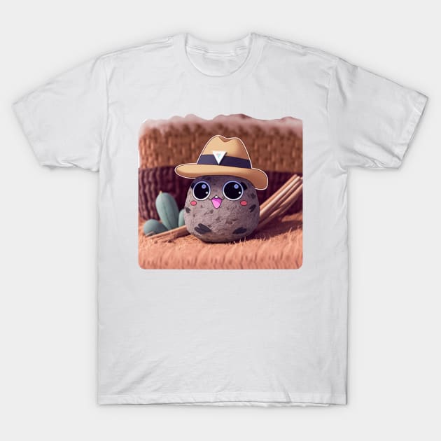 Jjongdol Yoon Jeonghan Pet Rock SEVENTEEN T-Shirt by michaelkanouse